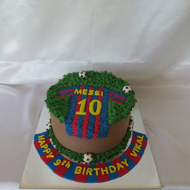 Messi Birthday Cake